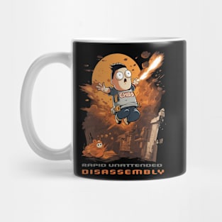 Elon Musk's Rapid Unattended Disassembly Mug